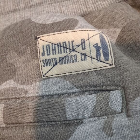 NEW JOHNNIE-O men's trainer camo jogger in gray - Picture 7 of 10